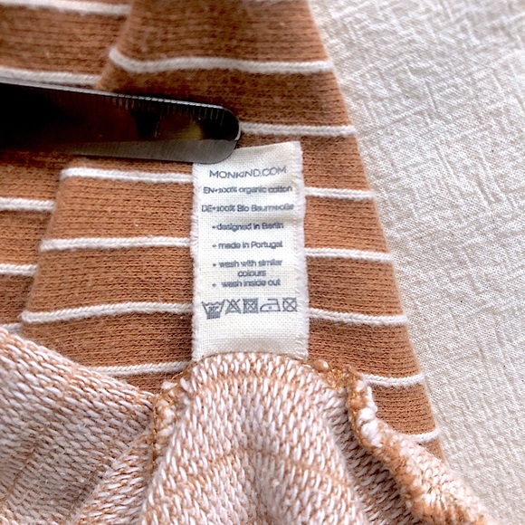 Monkind 6-12m Organic cotton Oversized Sweatdress - Picture 5 of 7